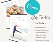 Opt-in Freebie Template: EBook Health Coaches and Personal Trainers, CANVA template, lead magnet template