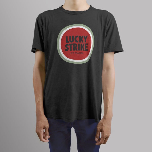 Camiseta con logo vintage de Lucky Strike