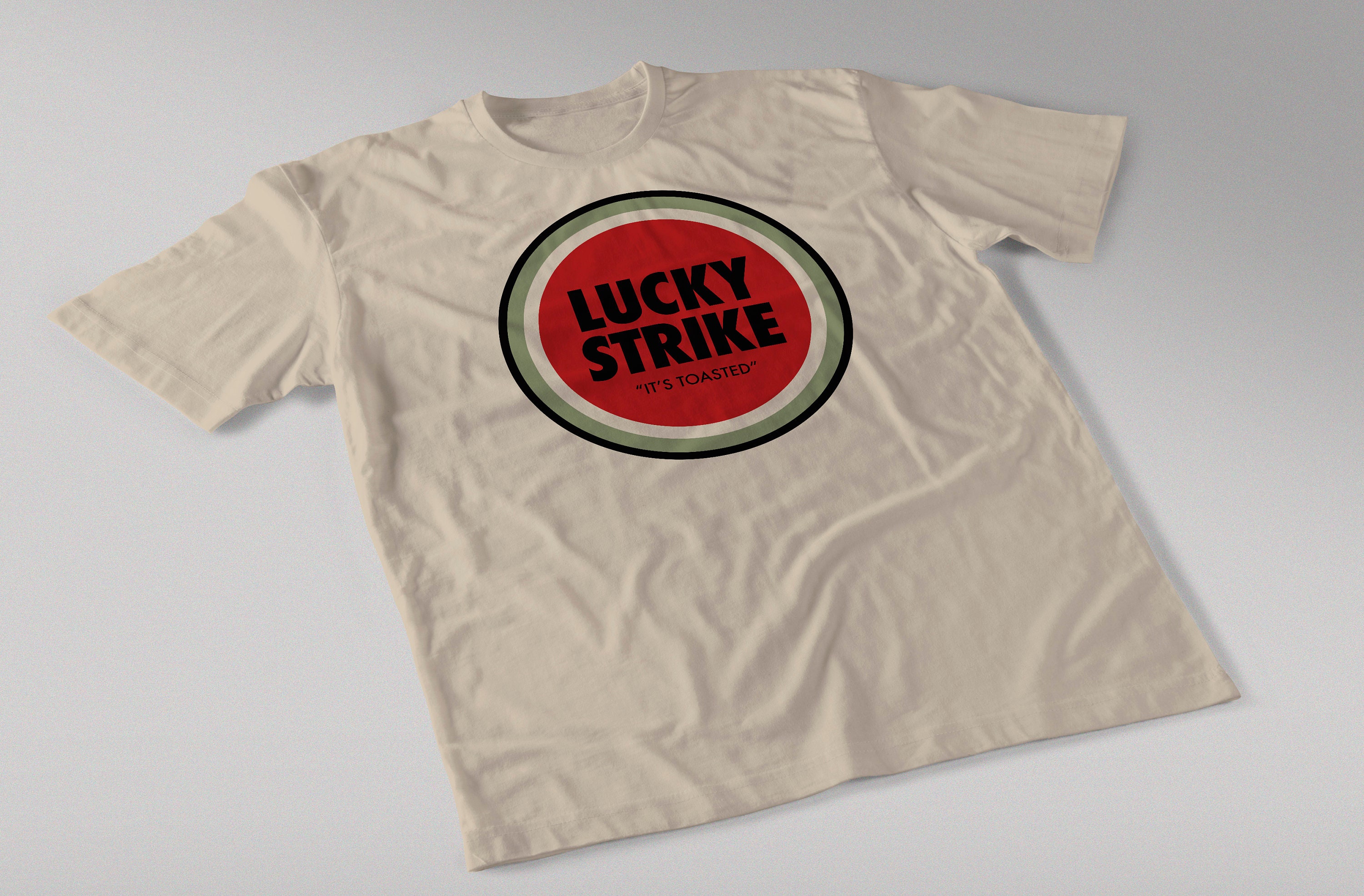 Lucky Strike Vintage Logo T-shirt - Etsy