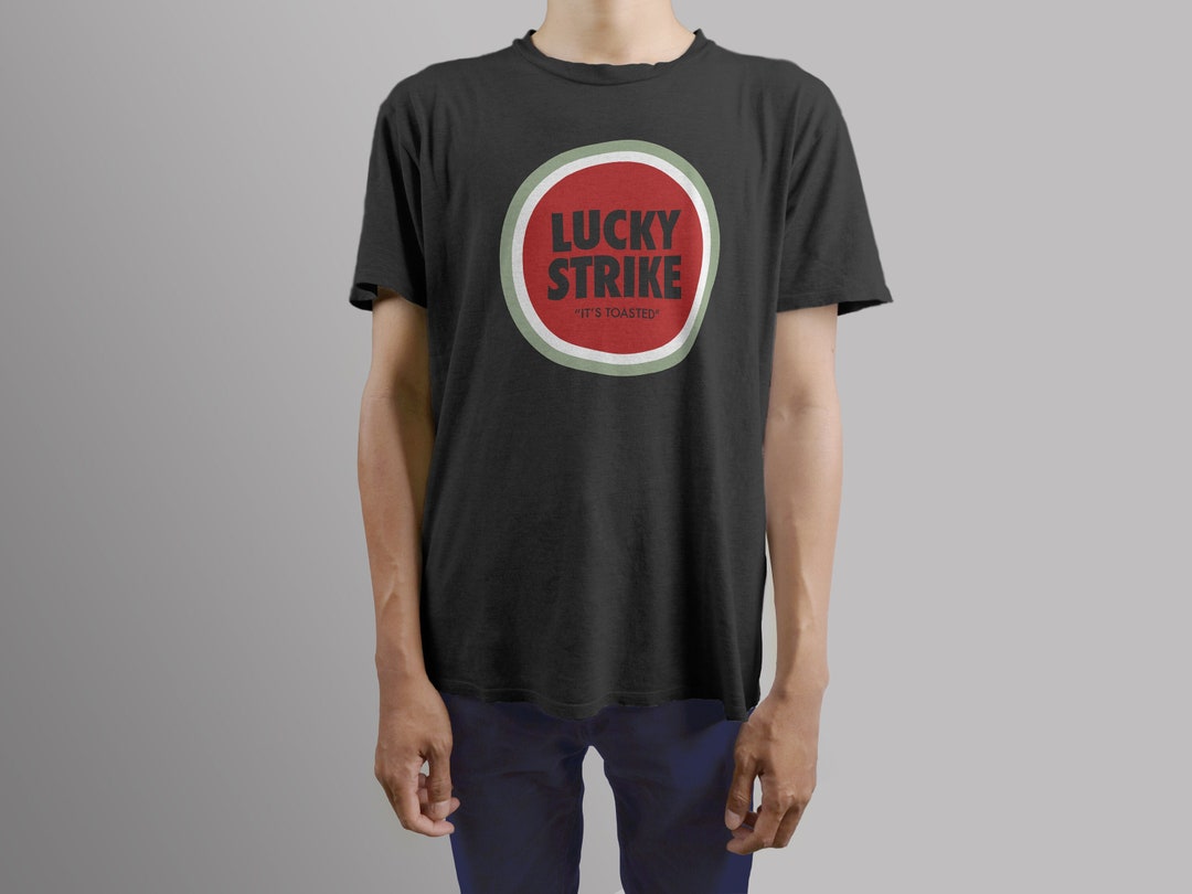 Lucky Strike Vintage Logo T-shirt - Etsy