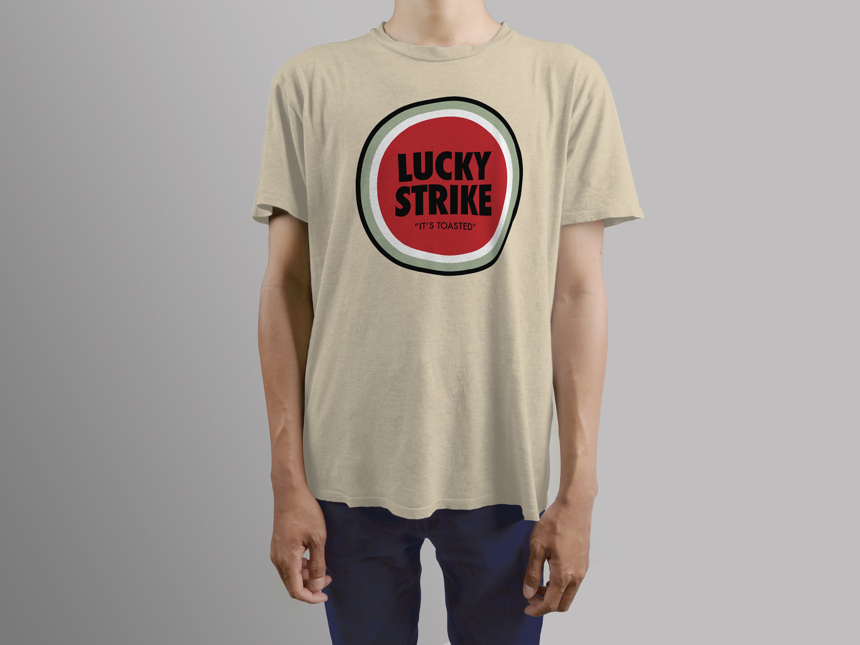 Lucky Strike Vintage Logo T-shirt - Etsy