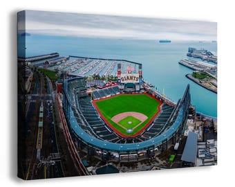 San Francisco Giants Baseball Stadium, Oracle Park Canvas Print