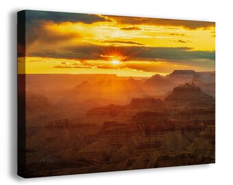 Grand Canyon National Park, Arizona Desert Picture Nature Photo, Bohemian Relaxation Artwork for Meditation