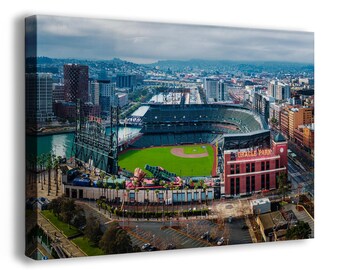 San Francisco Giants Baseball Stadium, Oracle Park Canvas Print