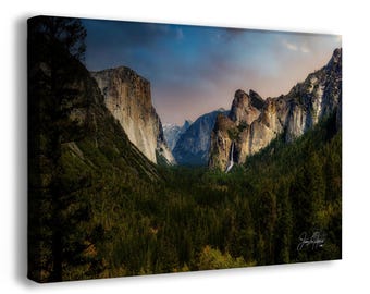 Yosemite National Park Mountain Picture Nature Photo Bohemian Relaxation Artwork for Meditation