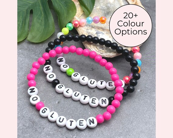 Gluten free medical bracelet best sale