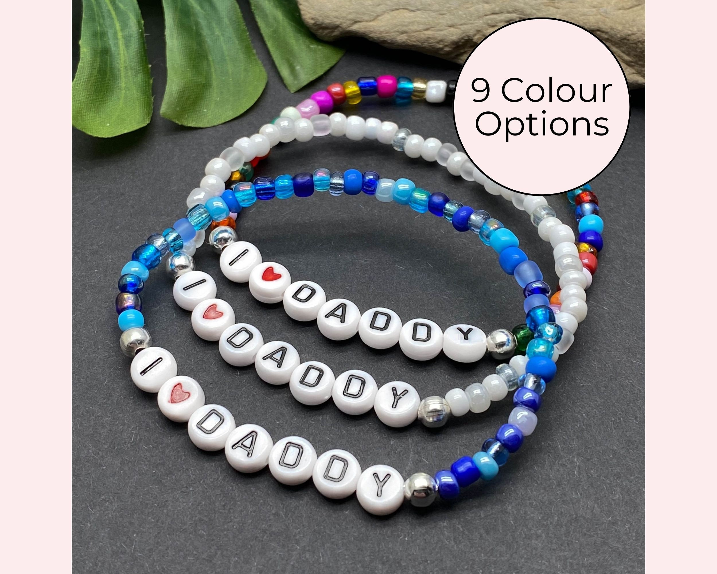 Daddy cheap bead bracelet