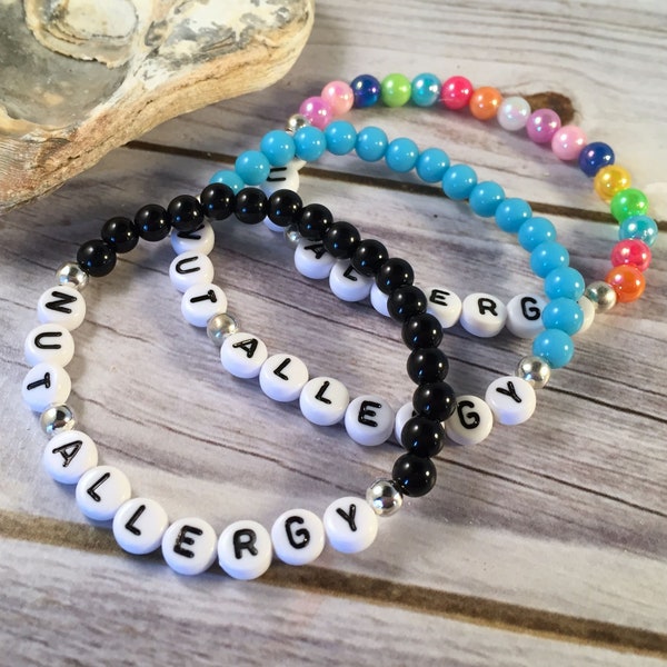 Anaphylaxis Bracelet Etsy