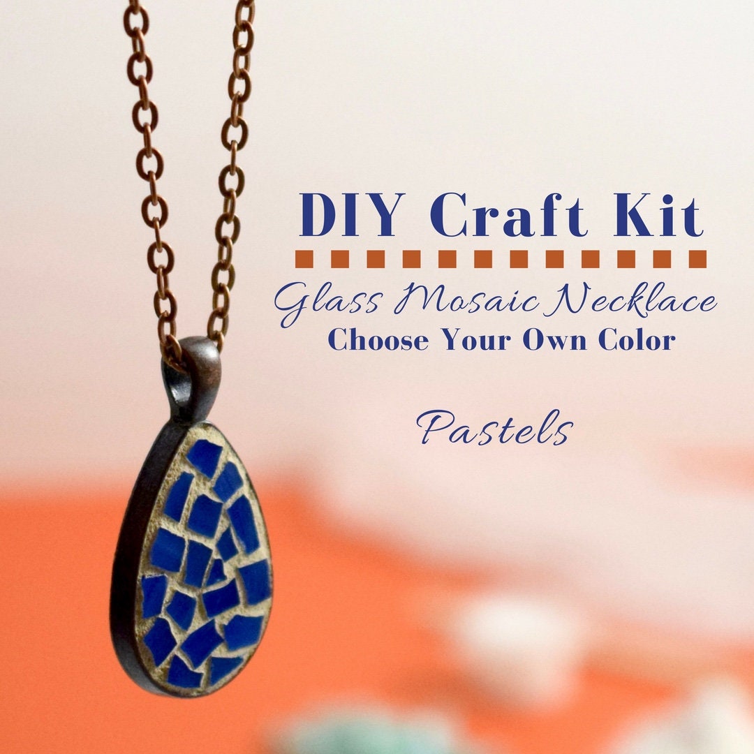 Make Your Own Jewelry Making Kit Necklace DIY Kit Do It Etsy