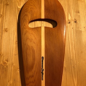 Body surfing wooden hand planes