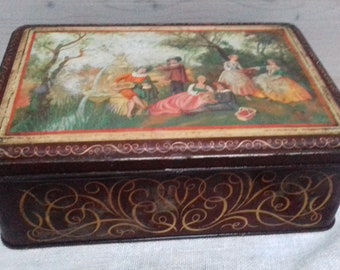 Vieille Boite Biscuits Etsy