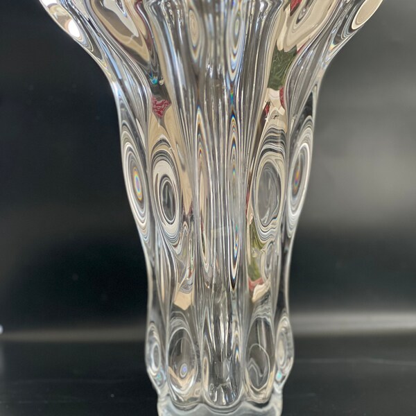 Grande vase cristal de Vannes.