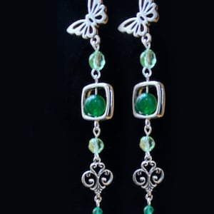 Spinner Brillenkette Edelstein Brillenkette Brillenschmuck Schmetterling Brillenkette Brillenketten Geschenk für sie
