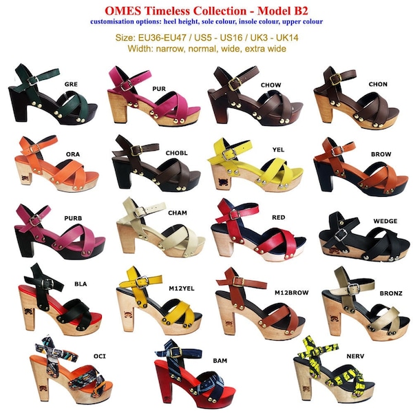 high heel clog mules