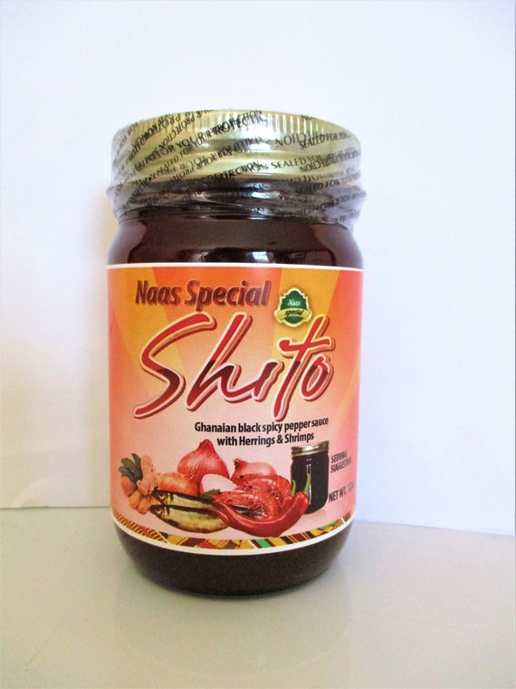 SHITO ghanaian Black Spicy Pepper Sauce 12 Oz -  Sweden