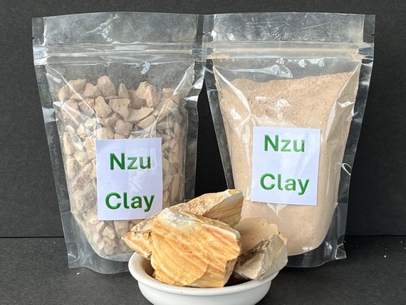 Clay in Chunks,Crumbs and Coarse Powdery (Natural and Unbaked )