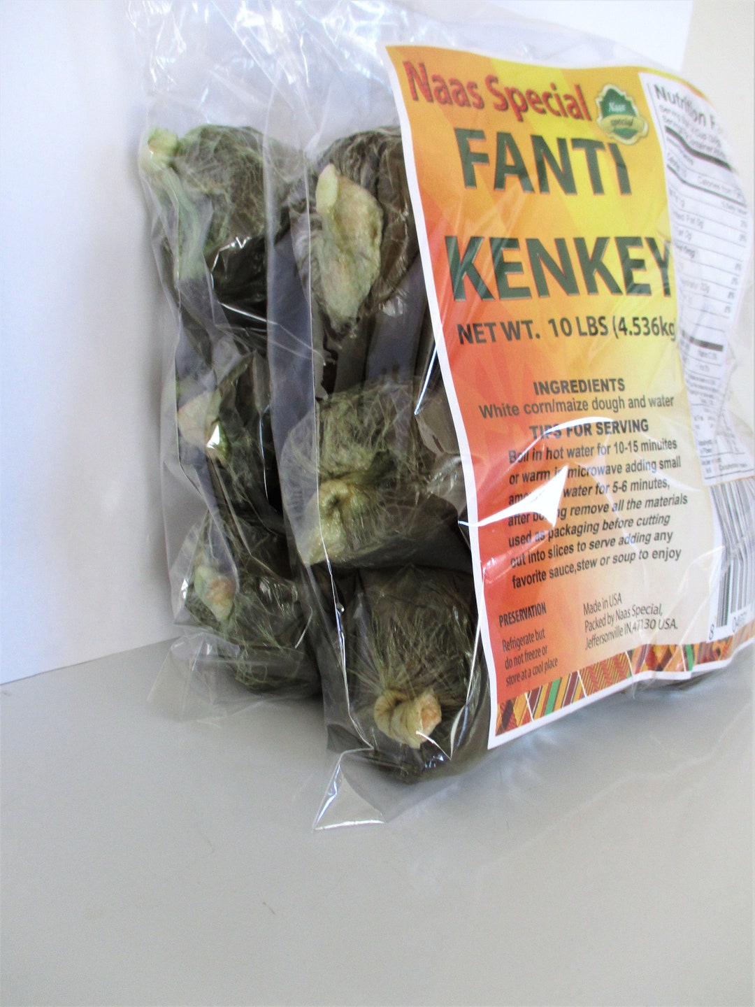 Kenkey Packaging Packs of Fanti Kenkey / Ga Kenkey / Banku (12 Balls per Pack) - Etsy