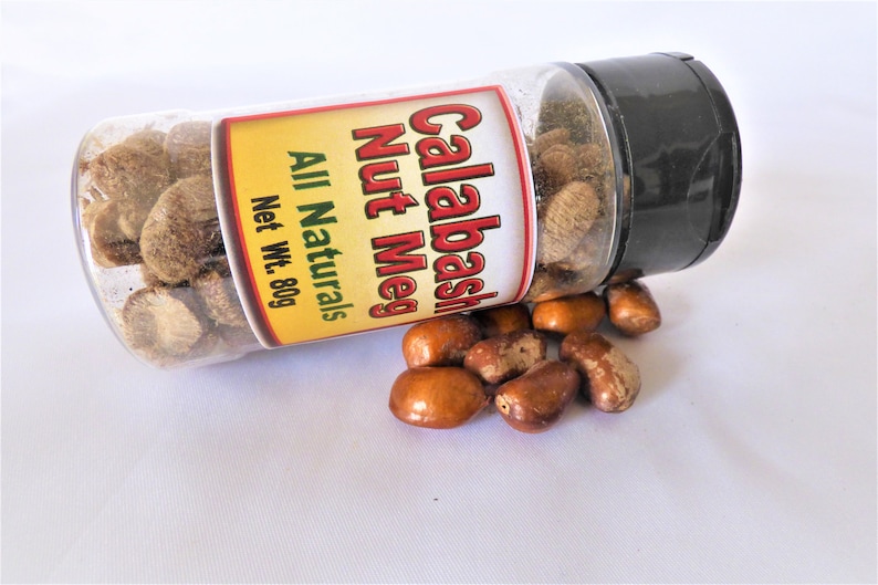 Peeled Calabash Nutmeg Wede Aba/ Erhe Ehuru / African Nutmeg Etsy