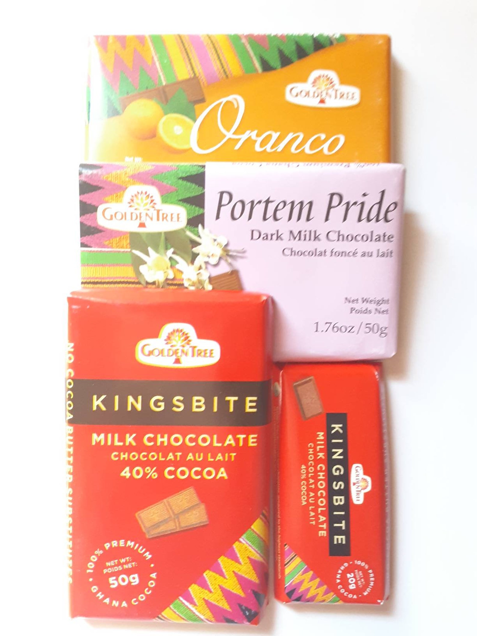 Golden Tree Kingsbite Ghana Milk Chocolate/ Chocolat Au Lait Etsy