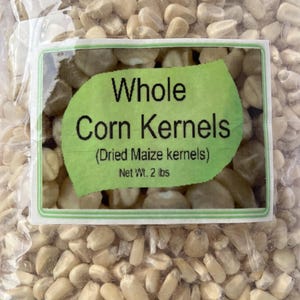 White corn kernels (2 lbs)