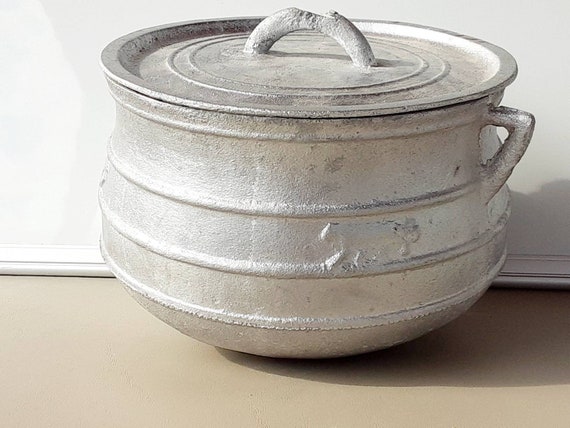 Jamaican DUTCH POTS with Cover FREE Shipping Traditional 100% Made