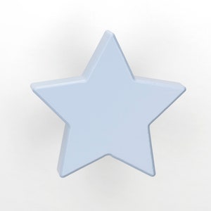 Möbelknopf Stern blau - Möbelgriffe, Möbelköpfe für Kinderzimmer