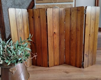 Joined Bifold Wooden Shutters, shutter panels, rustic home decor, handmade wooden panels, freestanding shutters,