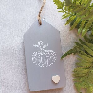 Wooden Autumn Signs, Large Tags, Farmhouse Country Kitchen Decor ...