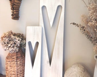 Xl Wall Art Heart, Decorative wall panel, Heart wall hanging, Heart decor, Rustic wooden Heart panel