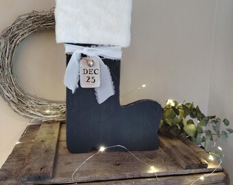 Christmas decoration, santa boot, festive ornaments