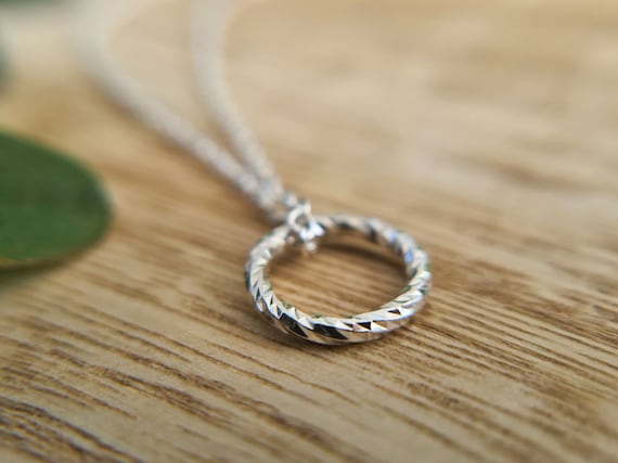 Etsy cheap twisted pendant