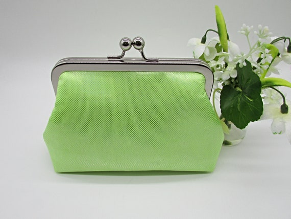 Neon green clutch new arrivals