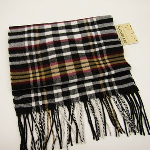 Écharpe chaude d&#39;hiver pour hommes, écharpe à carreaux pour homme, écharpes pour homme, cadeau pour lui, cadeaux pour homme, écharpe tartan pour homme