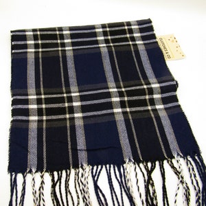 Écharpe chaude d&#39;hiver pour hommes, écharpe à carreaux pour homme, écharpes pour homme, cadeau pour lui, cadeaux pour homme, écharpe tartan pour homme