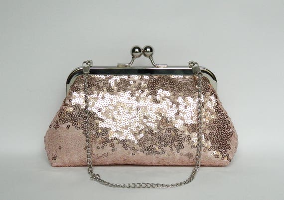 sequin clutch purse