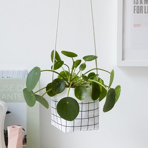 Hanging Planter - Grid (Medium)