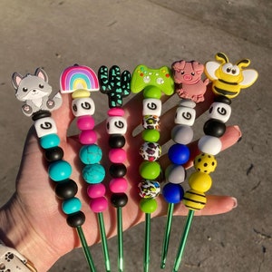 4mm or size G Beaded Crochet Hook