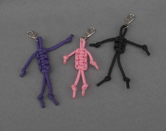 Paracord People Schlüsselanhänger toll für: Rucksäcke, Autoschlüssel, Geldbörsen, Windeltaschen, Gepäck, Reißverschluss pull Ersatz