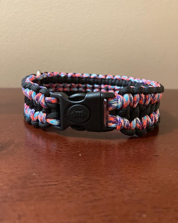 Double Cobra Paracord Dog Collar Etsy Australia