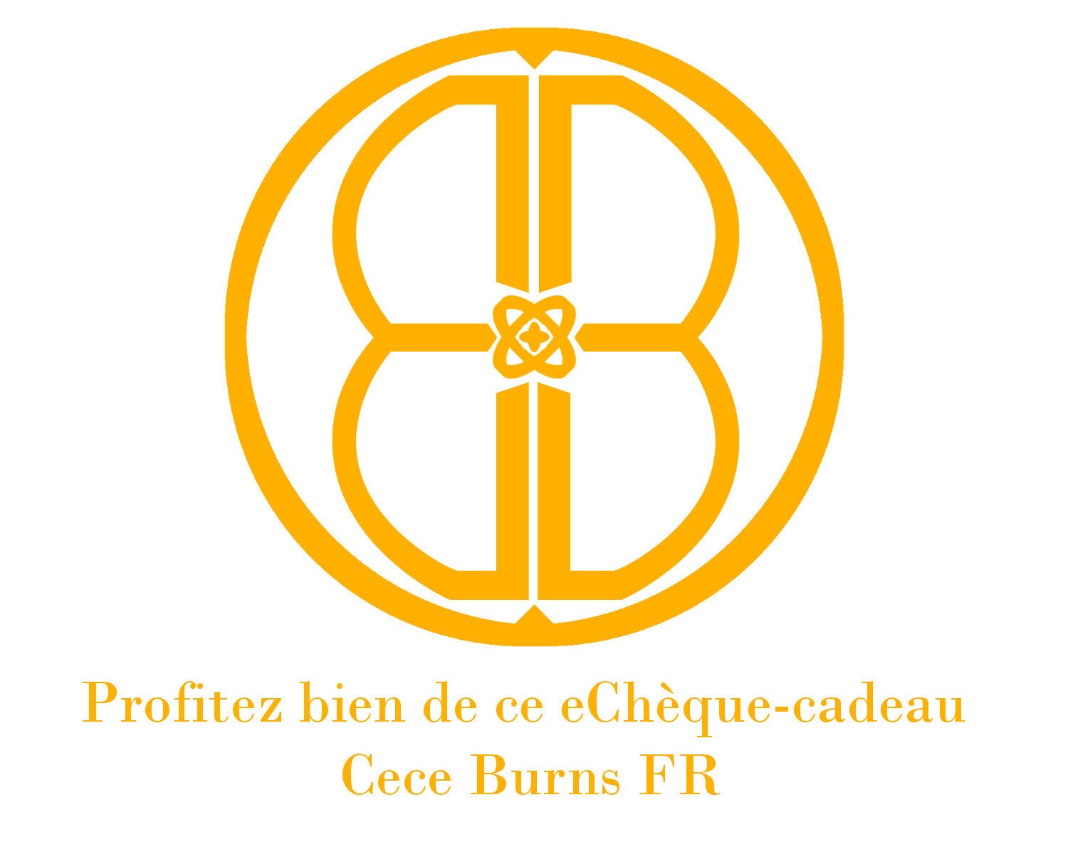 Carte Cadeau - Gift Card Echèque-Cadeau Cece Burns Fr