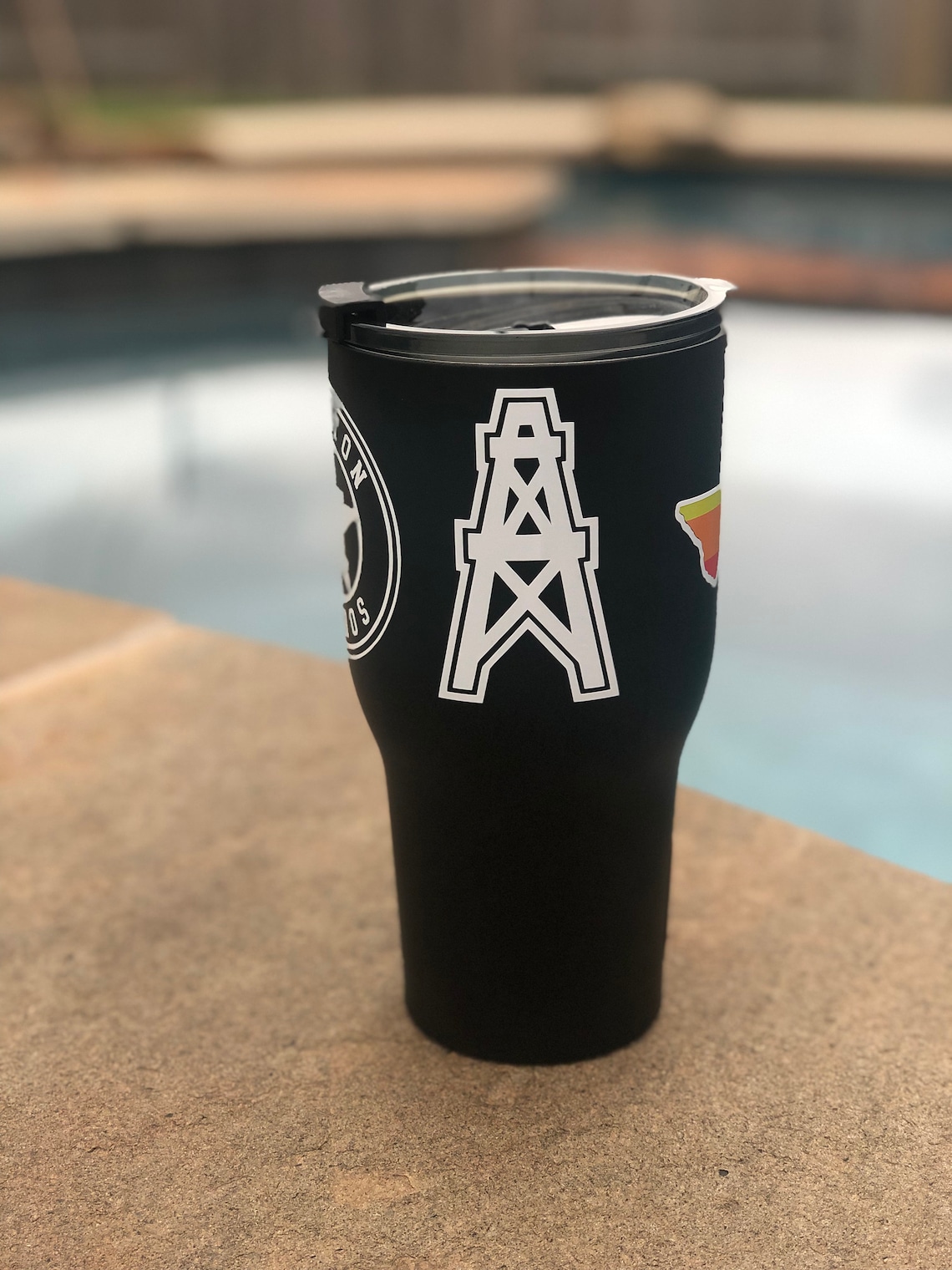 Astros Yeti Style Tumbler Houston Sros Tumbler Custom Etsy