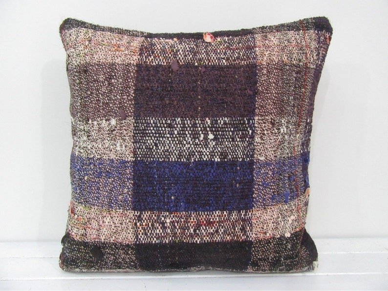 16x16 Handmade kilim pillow cover
