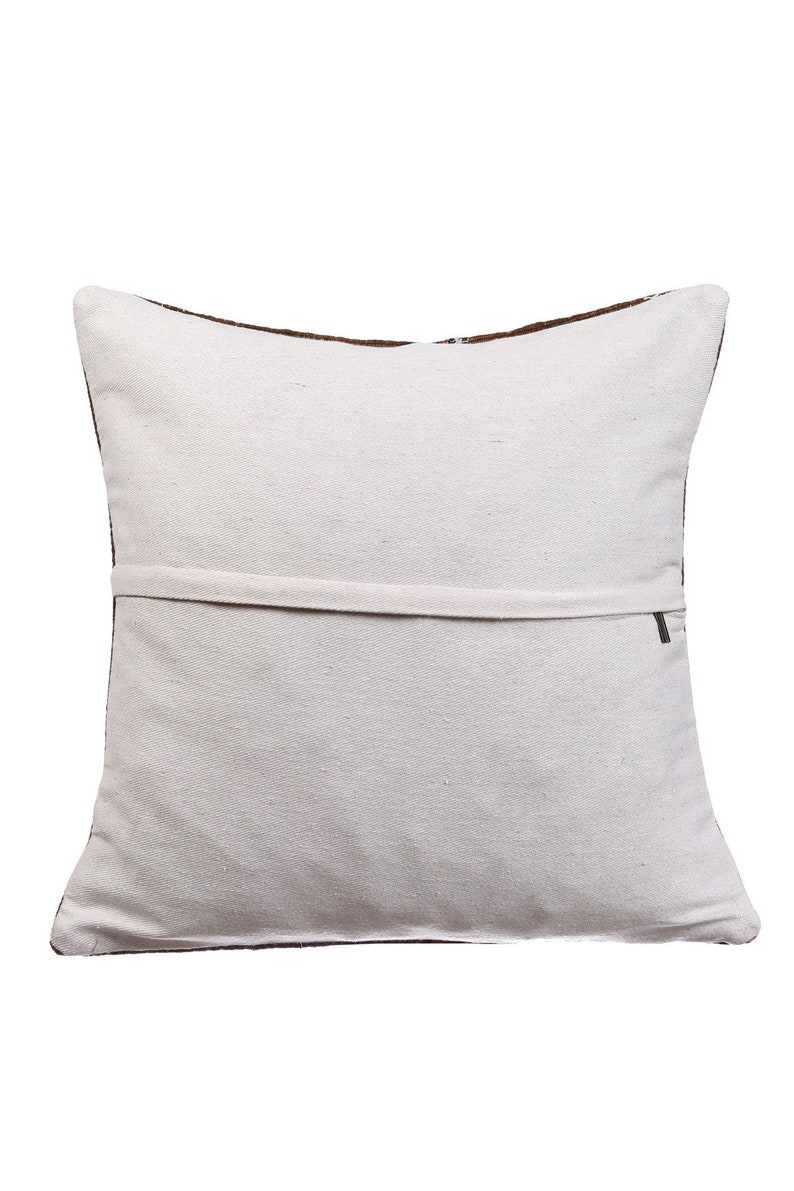 20X20 Handmade Embroidered Kilim Pillow Cover