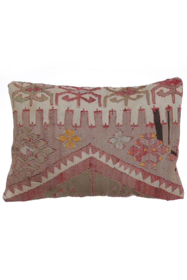 14X20 Vintage Handmade Kilim Pillow Cover