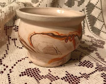 Nemadji Pottery vase or planter