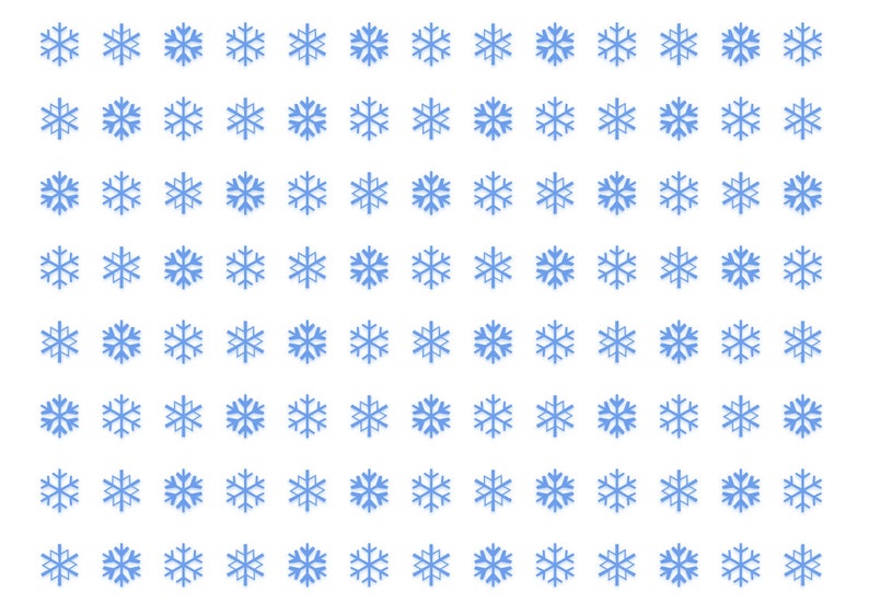 Snowflakes printable wrapping paper image relating to Snowflakes Printable titled Snowflakes printable wrapping paper