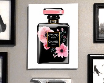 Coco Chanel Bottle Etsy Coco Chanel Bottle Etsy