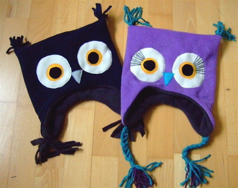 ebook, instructions for owl hat Hermina image 2