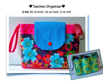 ebook/instructions bag organizer