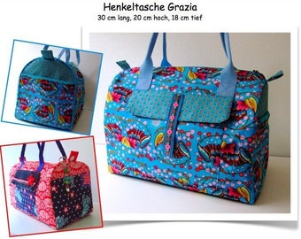 ebook/ Anleitung Henkeltasche Grazia